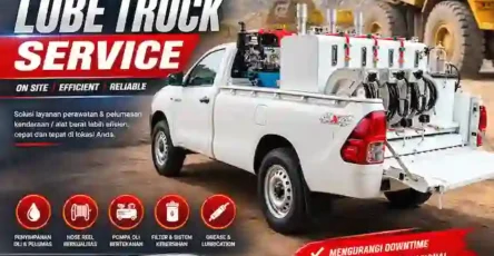 Lube truck