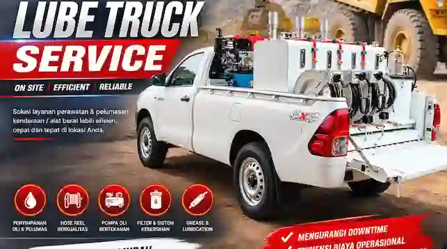 Lube truck