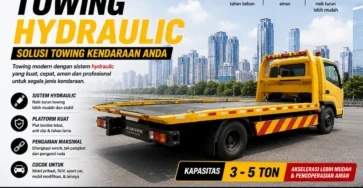 towing hydraulic karoseri julang karya