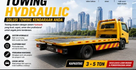 towing hydraulic karoseri julang karya